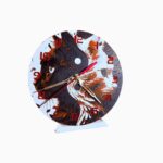 Cat Yin-Yang Desk Clock