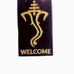 Ganesha Epoxy Welcome Board