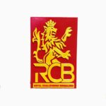 3D RCB IPL Champions Logo plaque