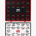 F1 Calendar 2026 3D Circuit  Display