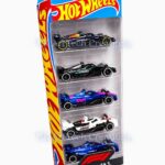 Hot Wheels Diecast Cars - Formula 1 (Pack of 5)