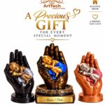 Precious Baby & Guardian Hand Statue : Custom Order